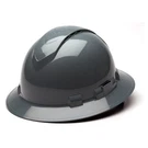 Pyramex HP54113V Ridgeline Vented Full Brim Hard Hat 4-POINT Ratchet Gray. Fixed Price $27.02.