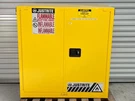 Justrite 893020 Sure-grip Ex Yellow Flammable Liquid Storage Cabinet, Gallon. Fixed Price $999.95.