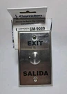 Camden CM-9080 Narrow Switch Stainless Steel Spdt Request-to-exit Button. Fixed Price $40.00.
