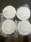 Lecoolife 4-PACK Smoke Detectors 9V Fire Alarms With Led & Silence Button. Fixed Price $25.00.