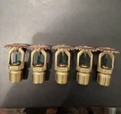 Lot Of 5 Victaulic Ssu V2704 200 1/2" Upright Fire Sprinkler. Fixed Price $25.00.