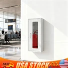 Extinguisher Wall Cabinet Firetech Indoor Outdoor White Surface Mount. Fixed Price $79.66.