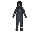 Oberon Arc Flash Suit Kit - 40 Cal Includes Hood, Coat, Bib, Escape Strap, .... Fixed Price $3671.91.