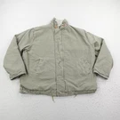 Vintage Pia Prison Industries Jacket Mens 48 Green Sherpa Lined Deck Coat Usa. Fixed Price $127.47.