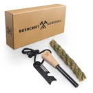 Gear Ferro Rod Starter Flint And Steel Campfire Kit W/tinder R.... Fixed Price $27.47.