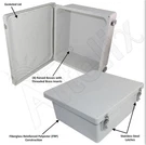 Altelix 14X12X6 Nema Fiberglass Weatherproof Electrical Enclosure NF141206M. Fixed Price $80.00.