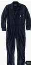 Carhartt Fr Flame Resistant Coverall Navy Cotton 46 Regular 101017 410. Fixed Price $129.99.