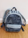 True Religion Small Denim Backpack Bag Blue Horseshoe Brand New With Tag. Fixed Price $47.99.