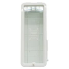 5 Lb. Extinguisher Cabinet Firetech Indoor Outdoor White Surface Mount. Fixed Price $35.10.
