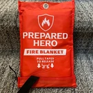 Prepared Hero Emergency Fire Blanket - 1 Pack Suppression, 40 X. Fixed Price $15.00.