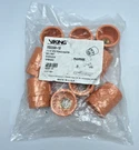 Bag Of 10, Viking V5003SBI-130 Female Thread Adapter 1" X 1/2" Cpvc. Fixed Price $56.98.