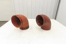 Victaulic No 10 6" Grooved 90 Elbow Pipe Fitting Ductile Iron Lot Of 2. Fixed Price $71.24.