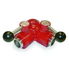 Moon American 429-1521524 Wye Ball Valve, 1-1/2 F Nh, (2) Mnst. Fixed Price $675.99.