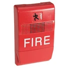 Edwards Signaling EG1RF-P Horn, Marked Fire, Red. Fixed Price $21.85.