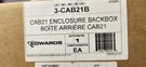 New--edwards Est 3-CAB21B Fire Protection System Enclosure Backbox. Fixed Price $250.00.