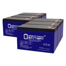 Mighty Max 12V 7AH Gel F1 Battery Replaces Potter Electric PFC-7500 6 Pack. Fixed Price $119.99.