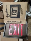 5 Signature Series Lithonia Lighting Aluminum Led Exit Lre Bz 120/277. Fixed Price $395.00.