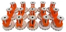 Lot Of 15 Rasco Sprinkler Heads RA1414 White. Fixed Price $199.99.