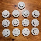 Simplex 2098-9201 Fire Alarm Photoelectric Smoke Detector Head Tested & Working. Fixed Price $64.99.