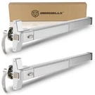 Ironwalls Panic Bars For Exit Doors With Handle 2-PACK, 27.5" Commercial Push. Fixed Price $97.29.