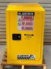 Justrite 891220 Sure-grip Ex Flammable Liquid Storage Cabinet, Gal., Yellow. Fixed Price $499.95.