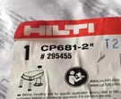 295455 Hilti CP681-2" Standard Tub Box Kit Firestop Protection Systems. Fixed Price $47.49.