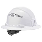 Vented Hard Hat Full Brim Style, Ratchet Suspension, Class C, Ergodyne Skul.... Fixed Price $55.71.