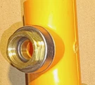 (36) Spears Flameguard 4202-130 Sprinkler Head Reducing Tee, 1" X 1/2. Fixed Price $100.00.
