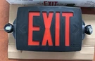 Lithonia Lighting Lhqm Led R M6 120/277VAC Exit Sign W/em Lights, Black. Fixed Price $58.00.