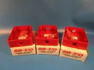Lot Of Three Fire-lite Sb-i/o, Indoor/outdoor Surface Mount Back Box Red. Fixed Price $41.99.