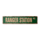 Ranger Station Vintage Street Sign National Park Trail Camping Forest. Fixed Price $18.99.