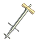Clamptite CLT01L 5 1/4 Inch Stainless Steel Tool W/ Aluminum Bronze T-bar. Fixed Price $74.95.