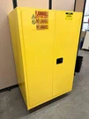 Uline H-2219M-Y 90 Gallon Flammable Liquid Safety Cabinet. Fixed Price $1380.00.
