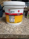 Gallon 3M Fire Barrier Sealant Cp 25WB+. Fixed Price $200.00.
