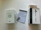 MIZ-24S-W Wheelock Cooper Horn White 16-33 Vdc Fire Alarm Saftey. Fixed Price $6.95.