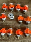 12- Globe GL4910 White Fire Sprinkler Head 155F 68C New Old Stock. Fixed Price $79.00.