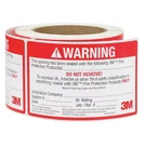 3M 54917 Label, In., Red/white, 250 Labels/roll. Fixed Price $51.59.