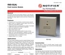 Notifier Iso-x Fault Isolator Module Condition: New Brand: Status:. Fixed Price $60.00.