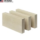 Protalwell Woodstove Firebricks, Upgrade 9 X4.5"X1.25" - 3PACK,. Fixed Price $29.16.