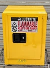 Justrite 890420 Sure-grip Ex Flammable Liquid Storage Cabinet, Gallon, Yellow. Fixed Price $449.00.