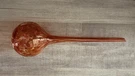 Orange Aqua Globe Plant Watering Bulb Hand Blown Glass- Box -used. Fixed Price $20.00.