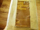 Caterpillar 3408 3412 Genset Engine Service Manual 78Z 81Z. Fixed Price $89.99.