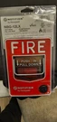 Notifier By Honeywell NBG-12LX Addressable Fire Alarm Pull Station. Fixed Price $77.21.