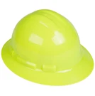 H34R6 Hard Hat, Full-brim Style, 4-POINT Ratchet 1-PACK Hi-vis Green. Fixed Price $15.84.
