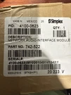 New Box Simplex 4100-0623 Network Audio Interface Module 742-522. Fixed Price $195.00.