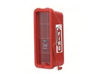 Lot Of 10 New 5LB. Fire Extinguisher Cabinets W/ Plexiglass, Lock & Hammer. Fixed Price $350.00.