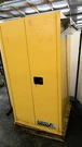 Justrite 896000 Gallon Flammable Material Storage Cabinet 34X34X65". Fixed Price $1195.00.