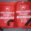 Prepared Hero Fire Blanket 39 Fiberglass Home Emergency Safety 2 Pack. Fixed Price $28.99.