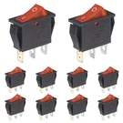 Vexunga 10PCS Lighted KCD3 Rocker Switch Off Pin 2 Position Colour: Red. Fixed Price $15.25.