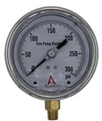 4" Allenco Liquid Filled Fire Pump Discharge Gauge 0-300PSI Not Calibrated. Fixed Price $64.95.